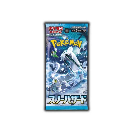 Snow Hazard Booster Pack 5 cards per pack